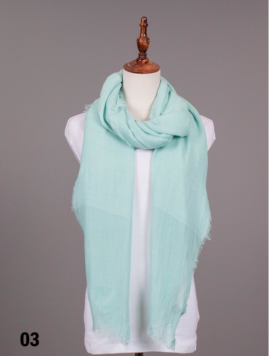 Two Tone Cashmere Feeling Fashion Scarf